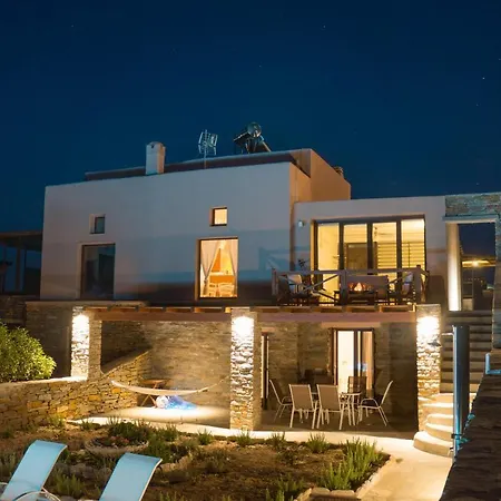 Blue Veil Cycladic House Hébergement de vacances Ioulis